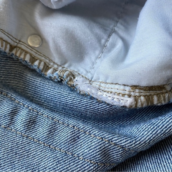 One x One Teaspoon Awesome Baggies Jeans Relaxed Leg Sz 31 Distressed - Picture 8 of 11